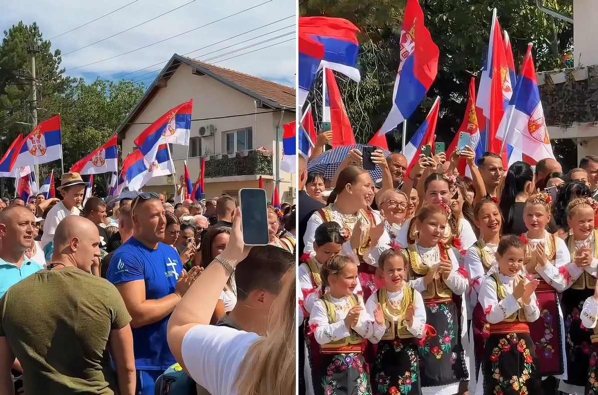 Míg ég a Delibláti-homokpuszta, Vučić zavartalanul kampányol 5 Pénteken zászlókkal felszerelkezett és népviseletbe bújtatott emberek várták az emberek a szerb elnököt a Vladimirci községhez tartozó Provóban, ahol Aleksandar Vučić az új Jovan Cvijić Általános Iskola építési munkálatait tekintette meg, és a helyiekkel is beszélgetett. Vučić szerint a kisebb települések jövőjének jó iskolákra, egészségügyi intézményekre és munkahelyekre van szükség. Ez az elmélet, amely választások előtt kerül elő