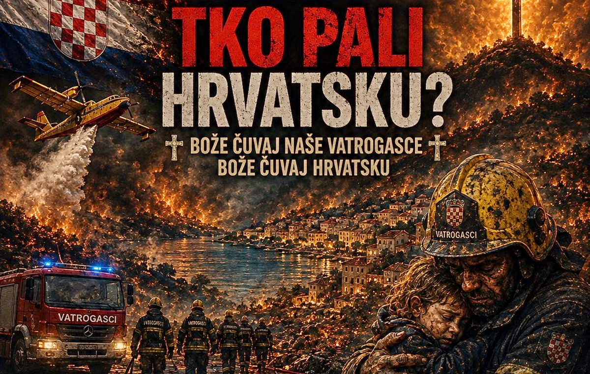 Újabb nagy tűz Dalmáciában: Dugi Otokon házakat védenek 2 Az utóbbi harminc órában 11 helyen csaptak fel a lángok a horvát tengerparton. Egyelőre csak kérdés szintjén merült fel, hogy ki gyújtogat Horvátországban, a kérdésből azonban hamarosan akár vád vagy vádaskodás is lehet (Forrás: X platform)