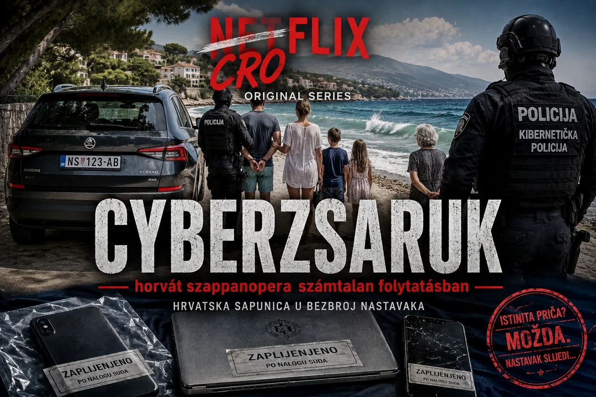 Cybergyuri: szerb kémet fogtak Horvátországban 2.0 4 A "Cyberzsaruk és szerb hackerek" legújabb részét a kéklő Adriánál forgatták