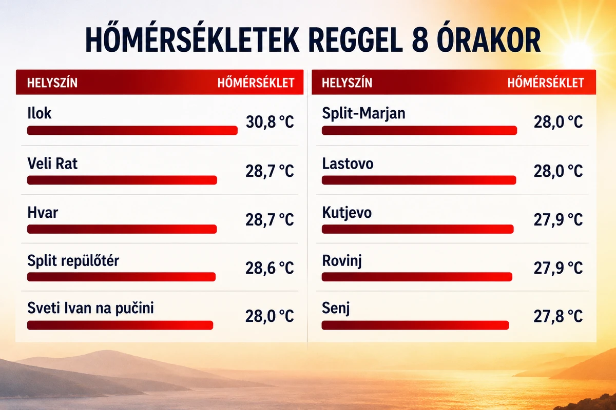 Kiszáradhat két horvát folyó, Krško csökkenti a termelést 2 Már reggel nyolckor is 30 fok körül volt a hőmérséklet Horvátországban