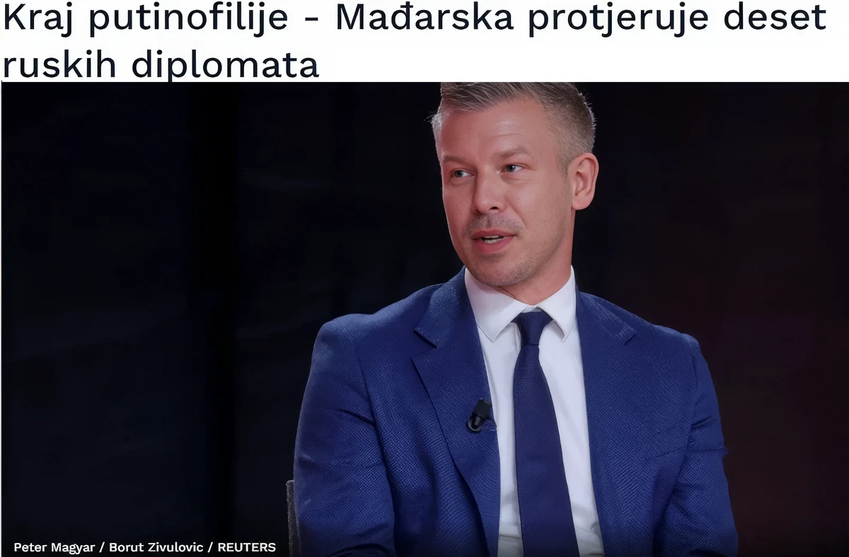 Vége a „putyinofíliának”? A Balkánon "magyar fordulatnak" tartják az orosz diplomaták kiutasítását 4 Vége a szerelemnek, a szarajevói Oslobođenje szerint