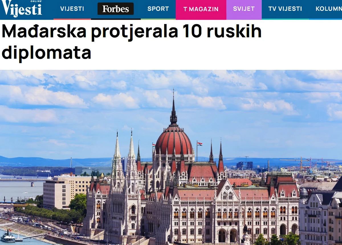 Vége a „putyinofíliának”? A Balkánon "magyar fordulatnak" tartják az orosz diplomaták kiutasítását 5 Magyarország kiutasít 10 orosz diplomatát, ami 2018 óta nem fordult elő
