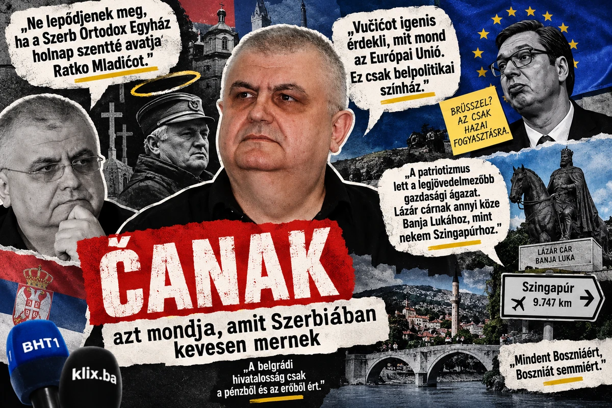 Nenad Čanak szerint a belgrádi vezetés csak a pénzből és az erőből ért