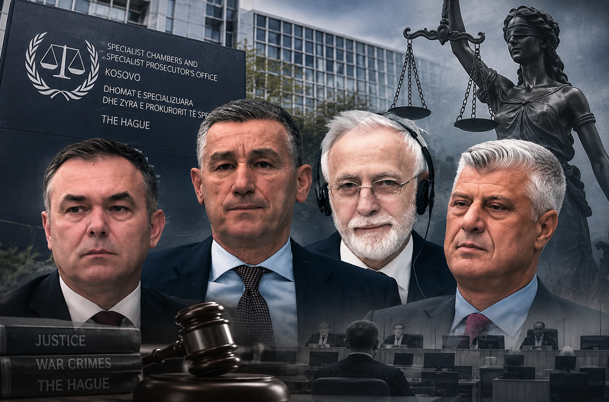 A Koszovói Felszabadítási Hadsereg egykori vezetőit - köztük Hashim Thaçit volt államfőt - háborús bűnökben találták bűnösnek, többek között jogellenes vagy önkényes fogva tartás, kegyetlen bánásmód, kínzás és jogellenes emberölés miatt