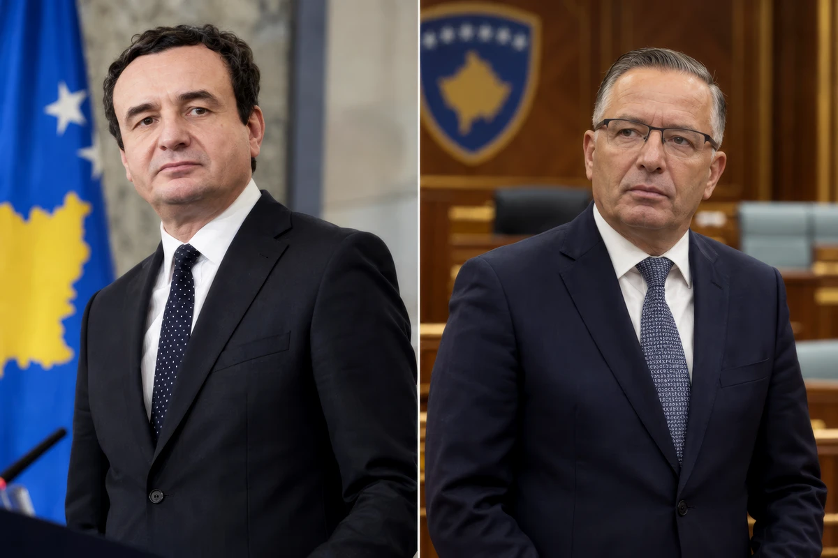 Koszovó az utolsó percekben kerülte el az újabb választást 2 Az utolsó pillanatban állapodtak meg: Albin Kurti és Bedri Hamza