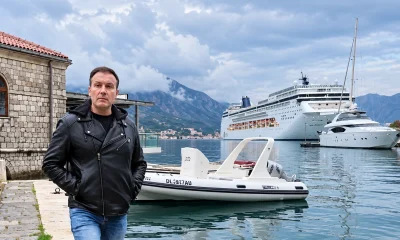 Mihail Zvincsuk a montenegrói tengerparton, ahova egy végig nem térhet vissza. A Rybar tevékenységét az orosz titkosszolgálatok is segítik